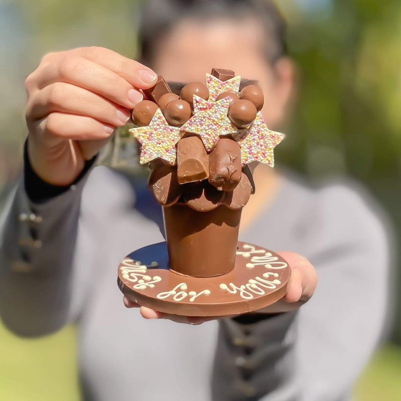 Sweet Trees Personalised Mini Belgian Chocolate Smash Pot