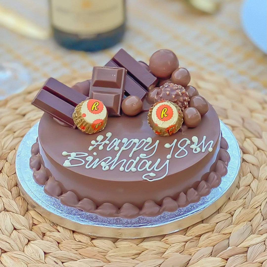 Sweet Trees Personalised Mini Chocoholic Smash Cake