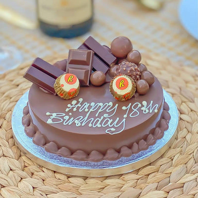 Sweet Trees Personalised Mini Chocoholic Smash Cake