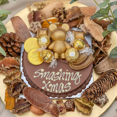 Sweet Trees Personalised Mini Gold Smash Cake