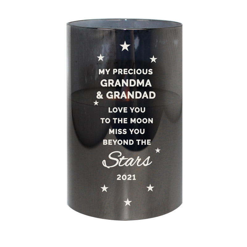 Personalised Memento Personalised Miss you beyond the stars Black LED candle