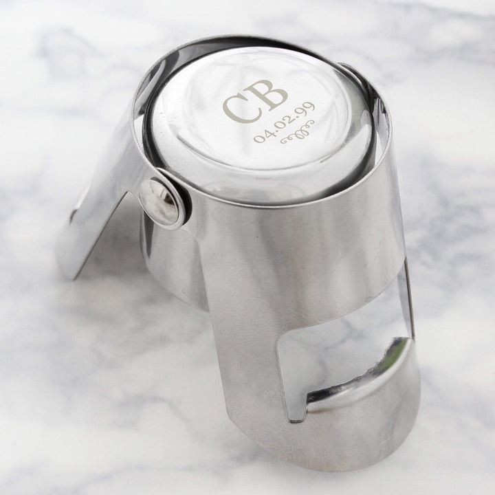 Personalised Memento Glasses &amp; Barware Personalised Monogram Bottle Stopper