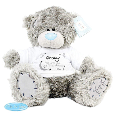Personalised Memento Personalised Moon & Stars Me To You Bear