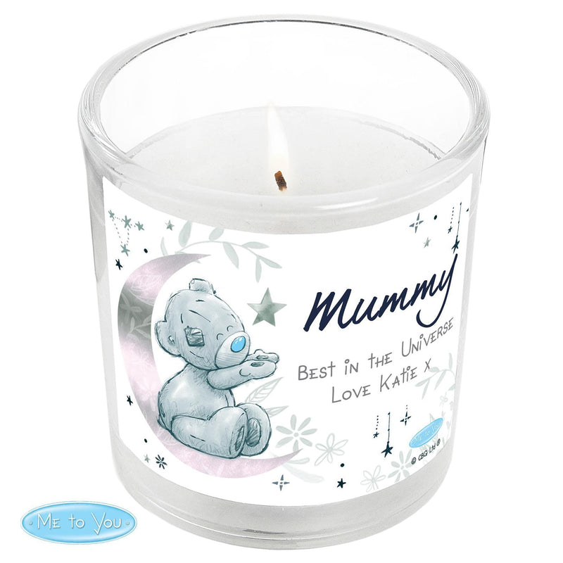 Personalised Memento Personalised Moon & Stars Me To You Scented Jar Candle