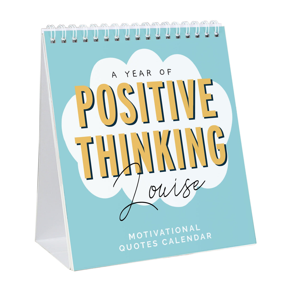 Personalised Memento Stationery & Pens Personalised Motivational Quotes Desk Calendar