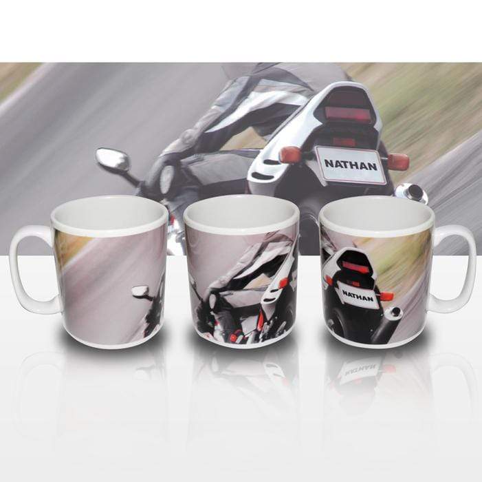 Personalised Memento Mugs Personalised Motorbike Mug