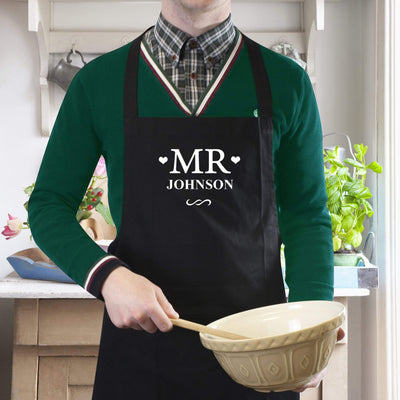 Personalised Memento Kitchen, Baking & Dining Gifts Personalised Mr Apron