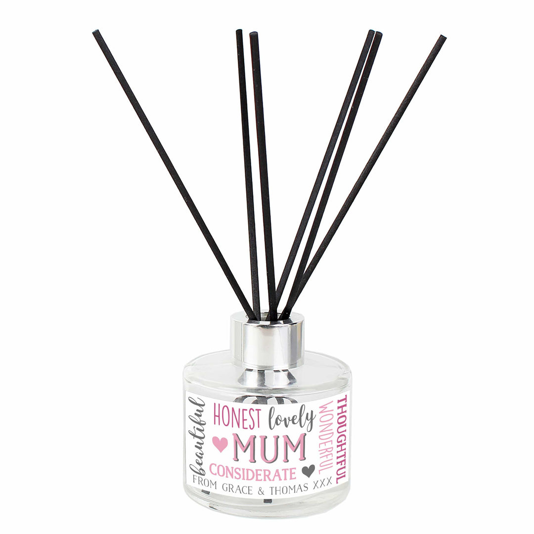 Personalised Memento Candles &amp; Reed Diffusers Personalised Mum Reed Diffuser