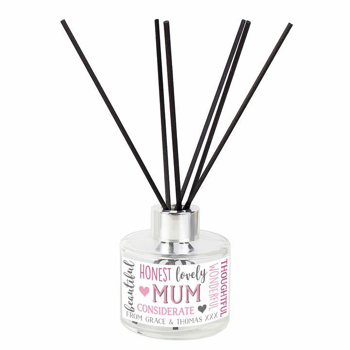 Personalised Memento Candles &amp; Reed Diffusers Personalised Mum Reed Diffuser