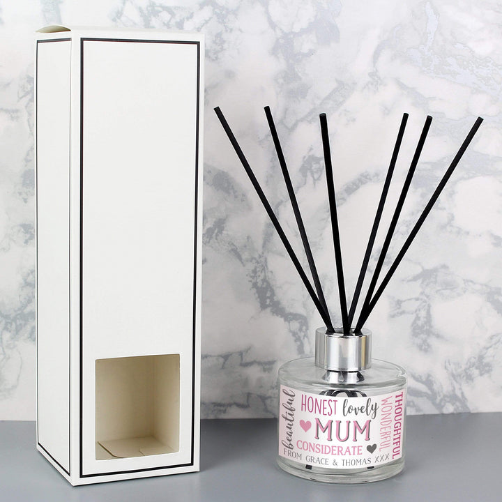 Personalised Memento Candles &amp; Reed Diffusers Personalised Mum Reed Diffuser