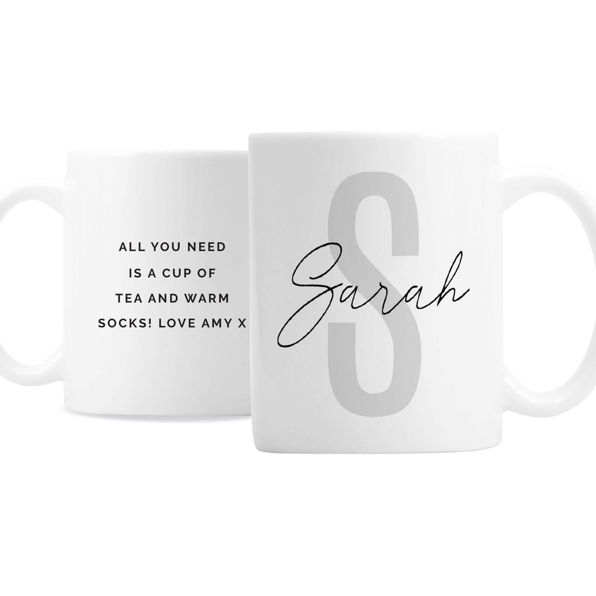 Personalised Memento Personalised Name & Initial Mug