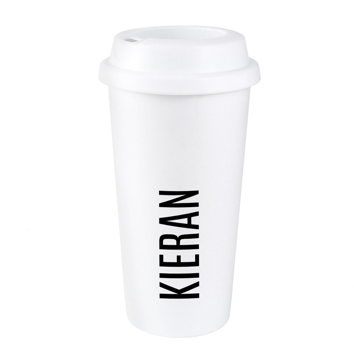 Personalised Memento Personalised Name Insulated Eco Travel Cup