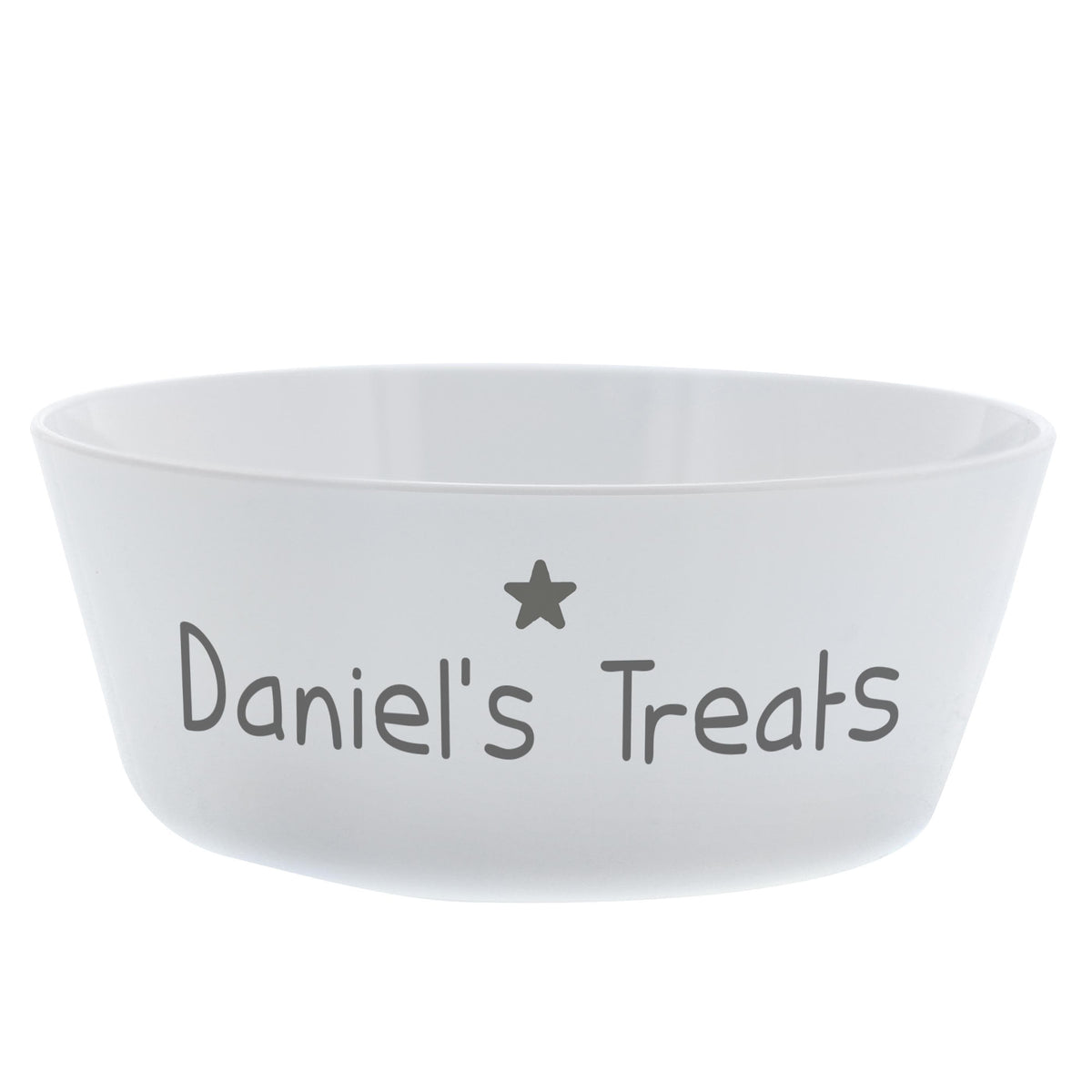 Personalised Memento Personalised Name Only Plastic Bowl