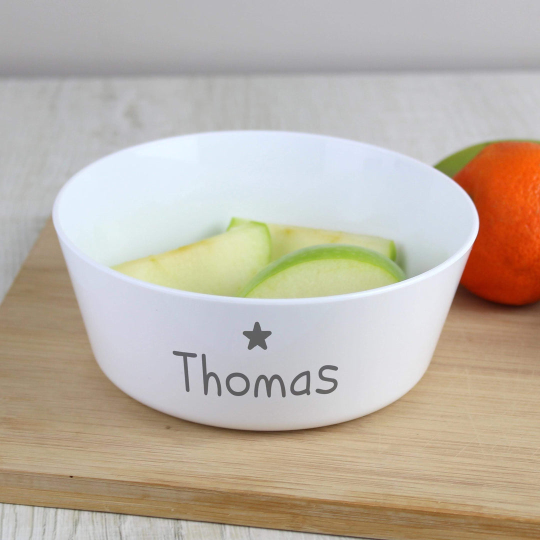 Personalised Memento Personalised Name Only Plastic Bowl
