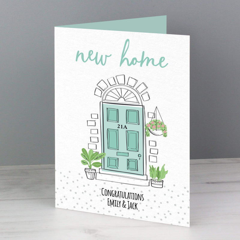 Personalised Memento Greetings Cards Personalised New Home Card