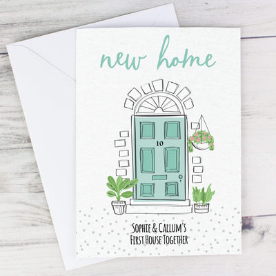 Personalised Memento Greetings Cards Personalised New Home Card