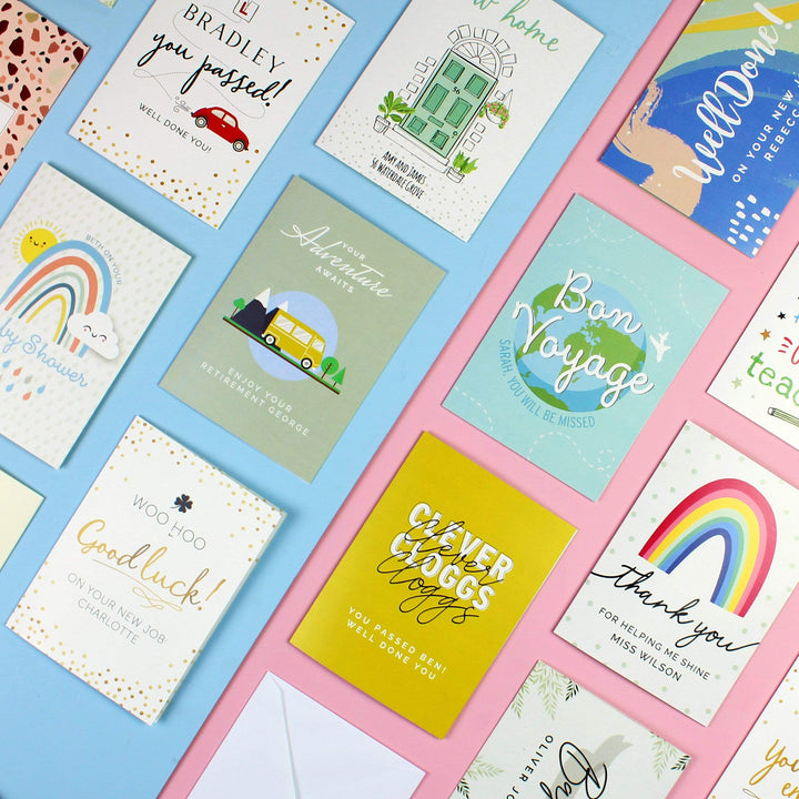 Personalised Memento Greetings Cards Personalised New Home Card