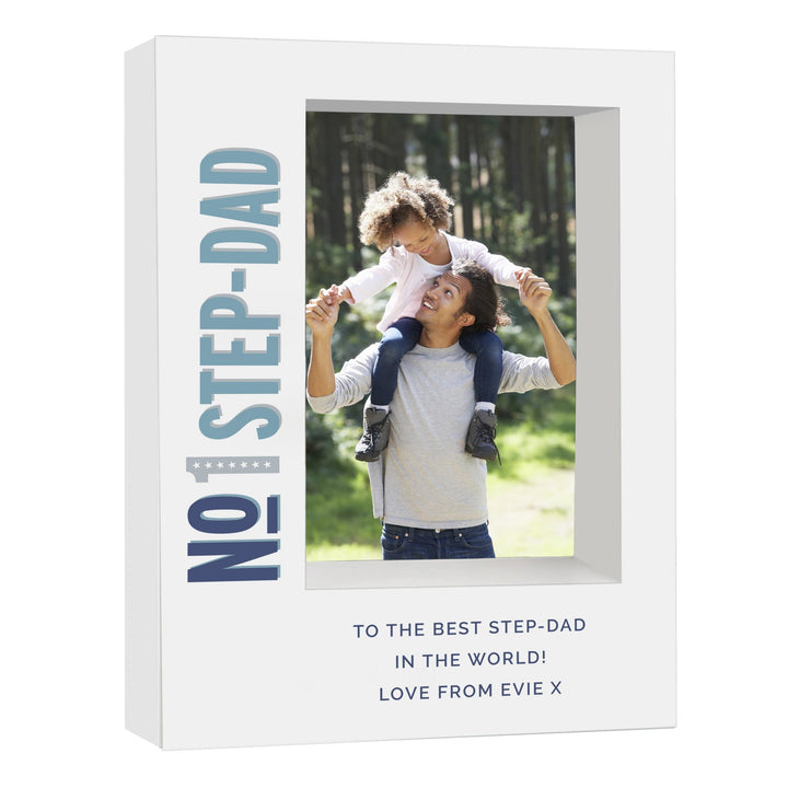 Personalised Memento Photo Frames, Albums and Guestbooks Personalised No.1 5x7 Box Photo Frame