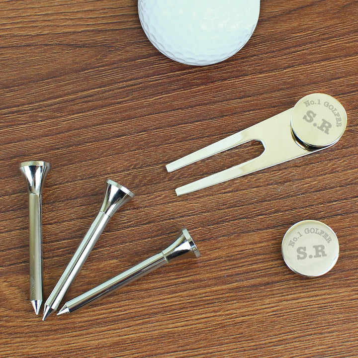 Personalised Memento Personalised No.1 Golfer Golf Set