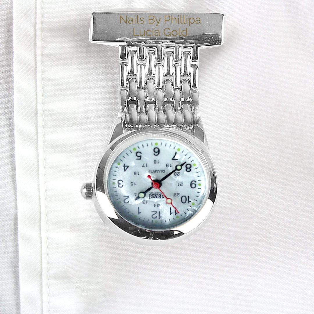 Personalised Memento Clocks &amp; Watches Personalised Nurse&