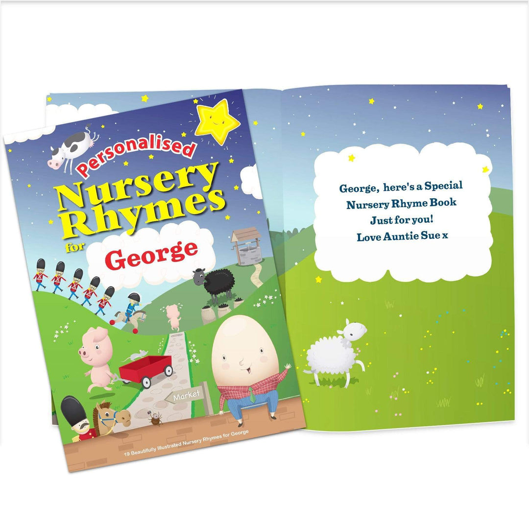 Personalised Memento Books Personalised Nursery Rhyme Book