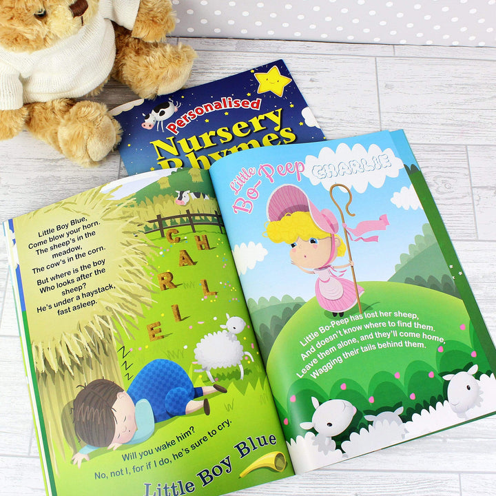 Personalised Memento Books Personalised Nursery Rhyme Book