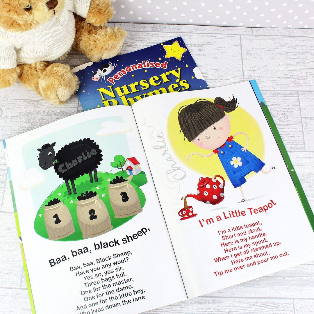 Personalised Memento Books Personalised Nursery Rhyme Book
