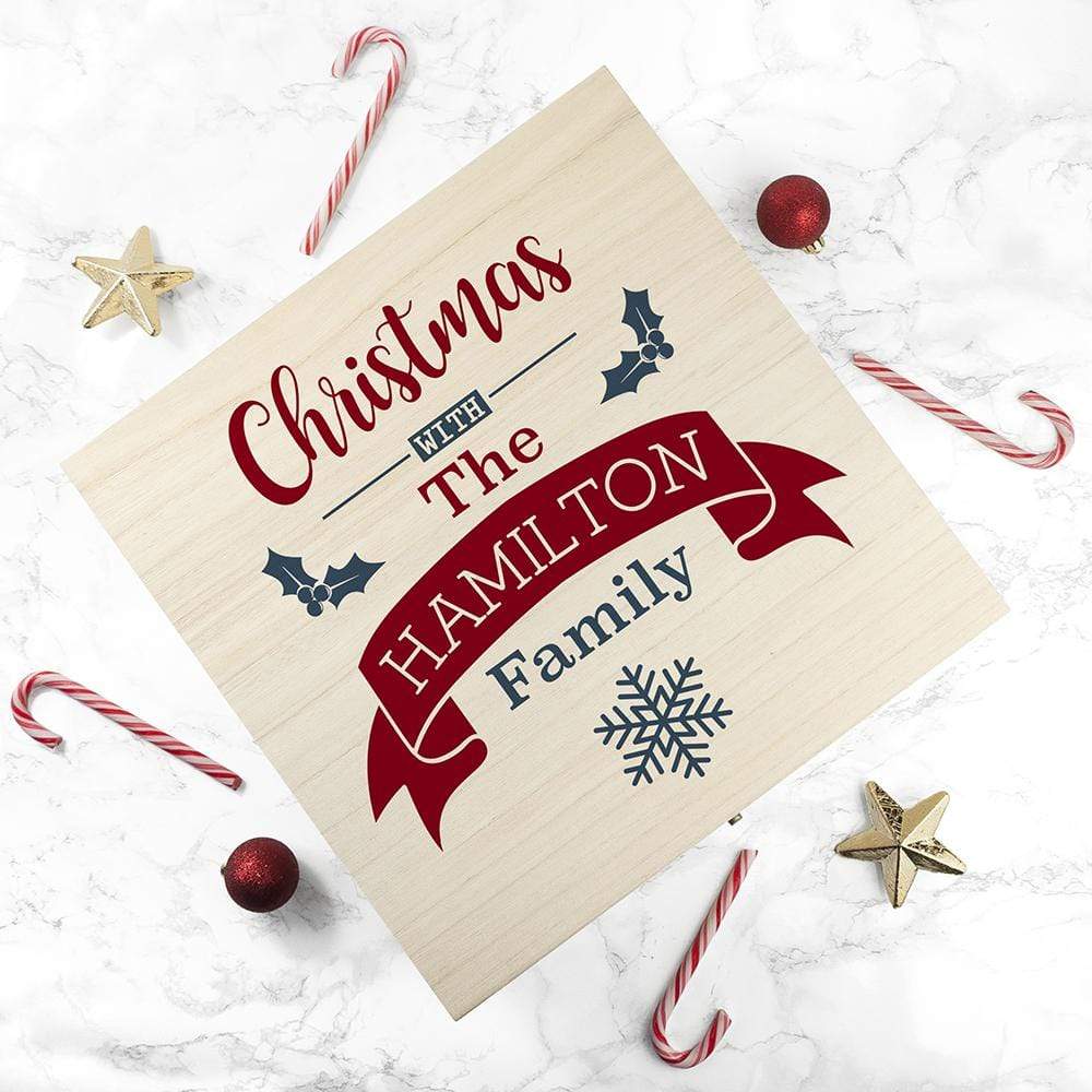 Treat Christmas Eve Boxes Personalised Our Family's Christmas Eve Box