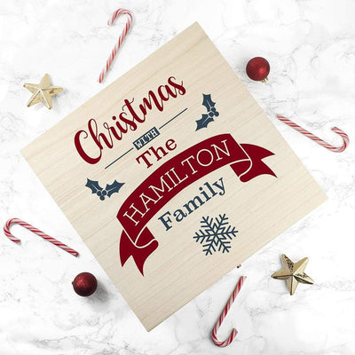 Treat Christmas Eve Boxes Personalised Our Family's Christmas Eve Box