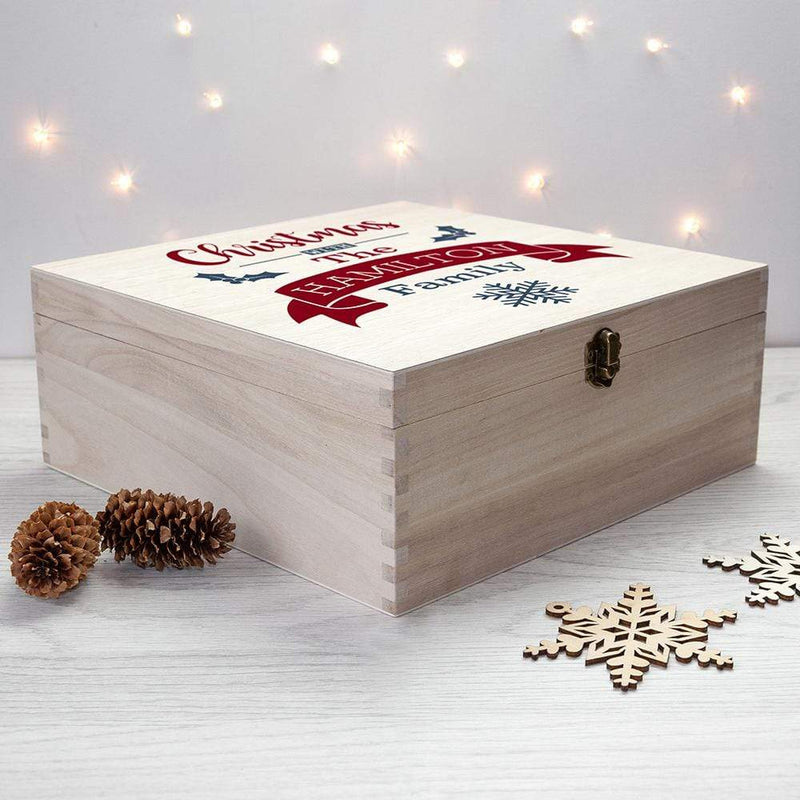 Treat Christmas Eve Boxes Personalised Our Family&