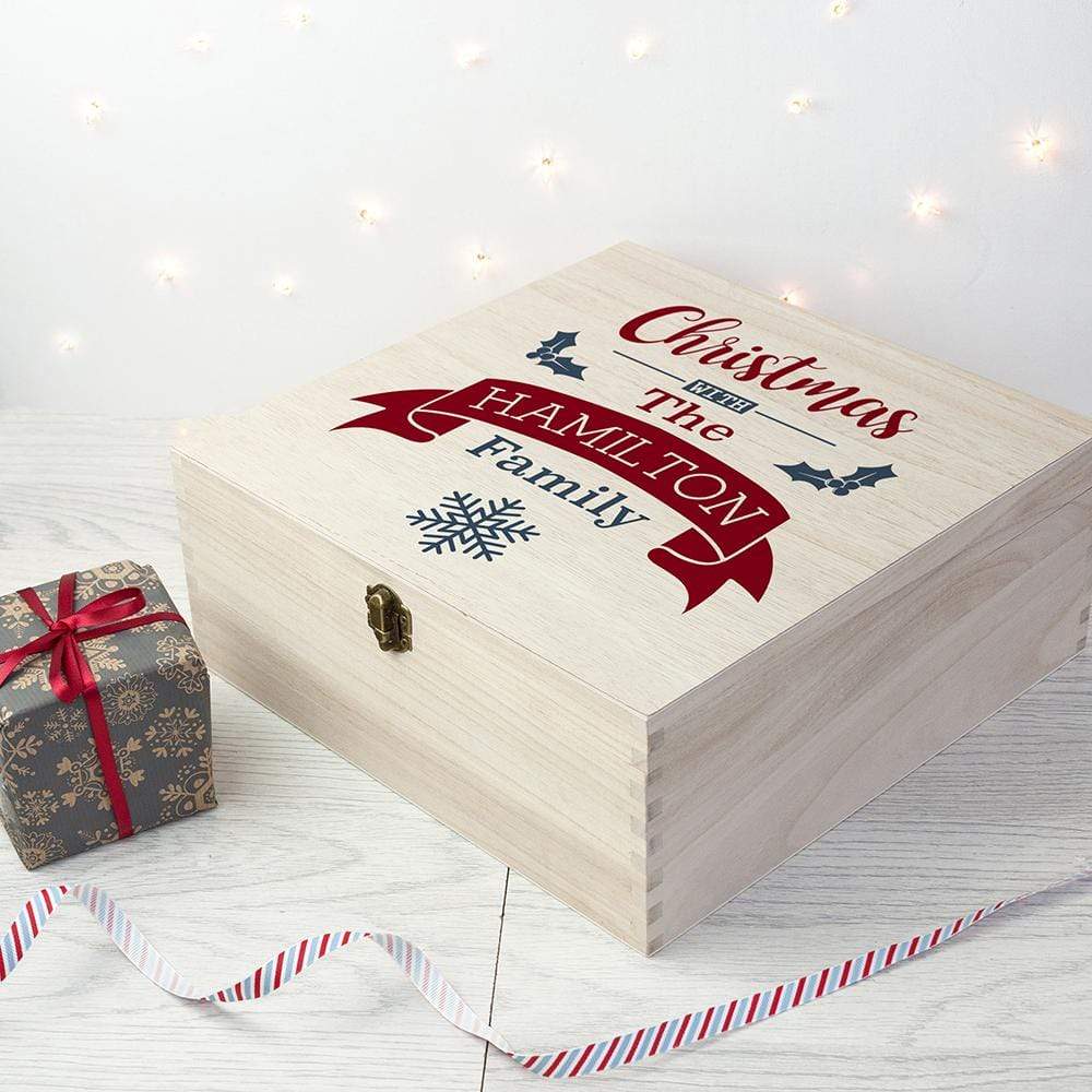 Treat Christmas Eve Boxes Personalised Our Family's Christmas Eve Box