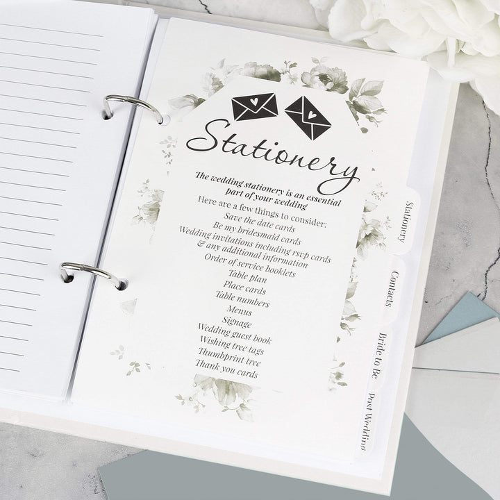 Personalised Memento Stationery &amp; Pens Personalised Our Greatest Adventure Wedding Planner