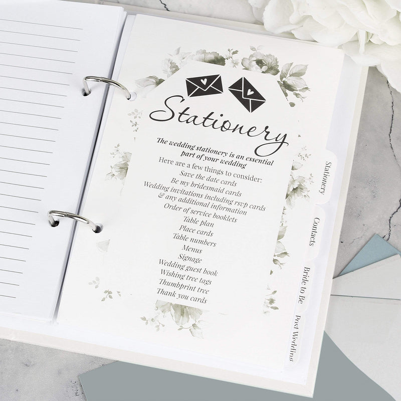 Personalised Memento Stationery & Pens Personalised Our Greatest Adventure Wedding Planner
