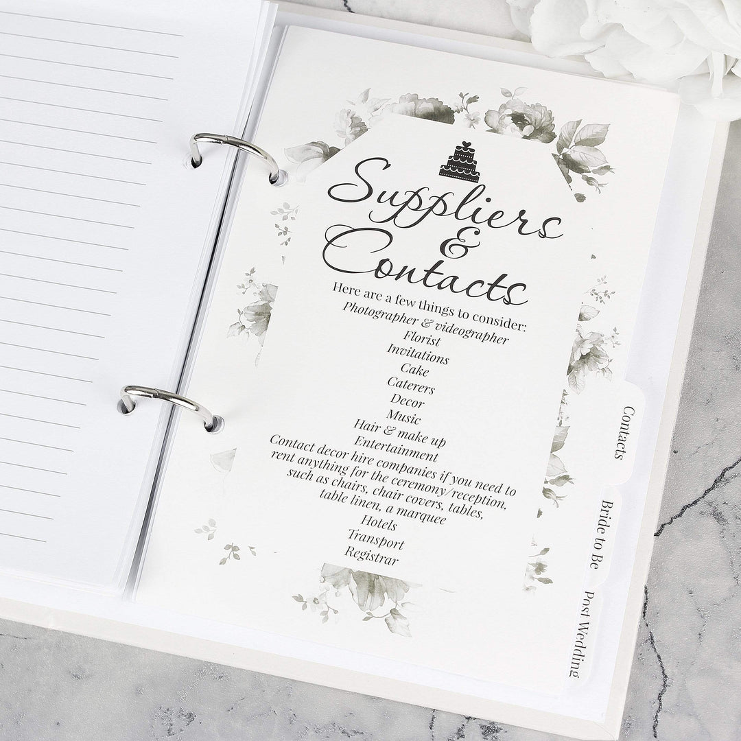 Personalised Memento Stationery &amp; Pens Personalised Our Greatest Adventure Wedding Planner
