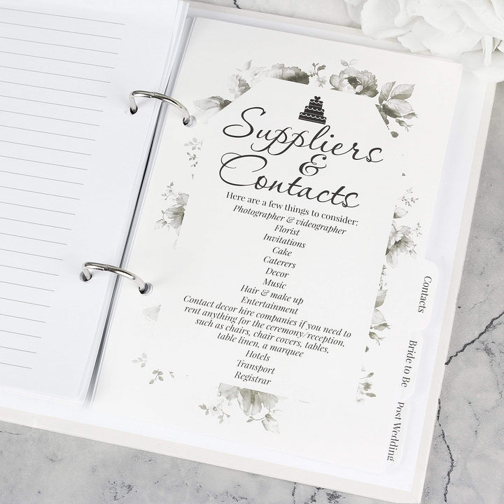 Personalised Memento Stationery &amp; Pens Personalised Our Greatest Adventure Wedding Planner