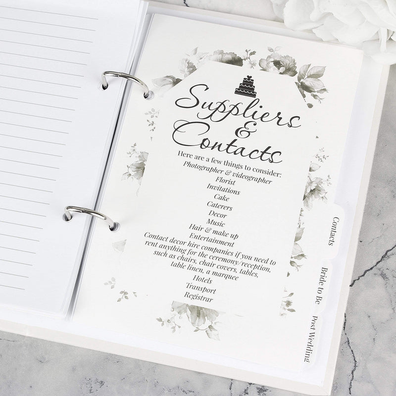 Personalised Memento Stationery & Pens Personalised Our Greatest Adventure Wedding Planner