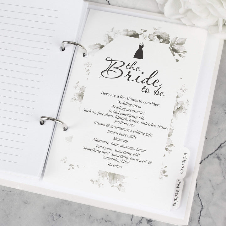 Personalised Memento Stationery &amp; Pens Personalised Our Greatest Adventure Wedding Planner