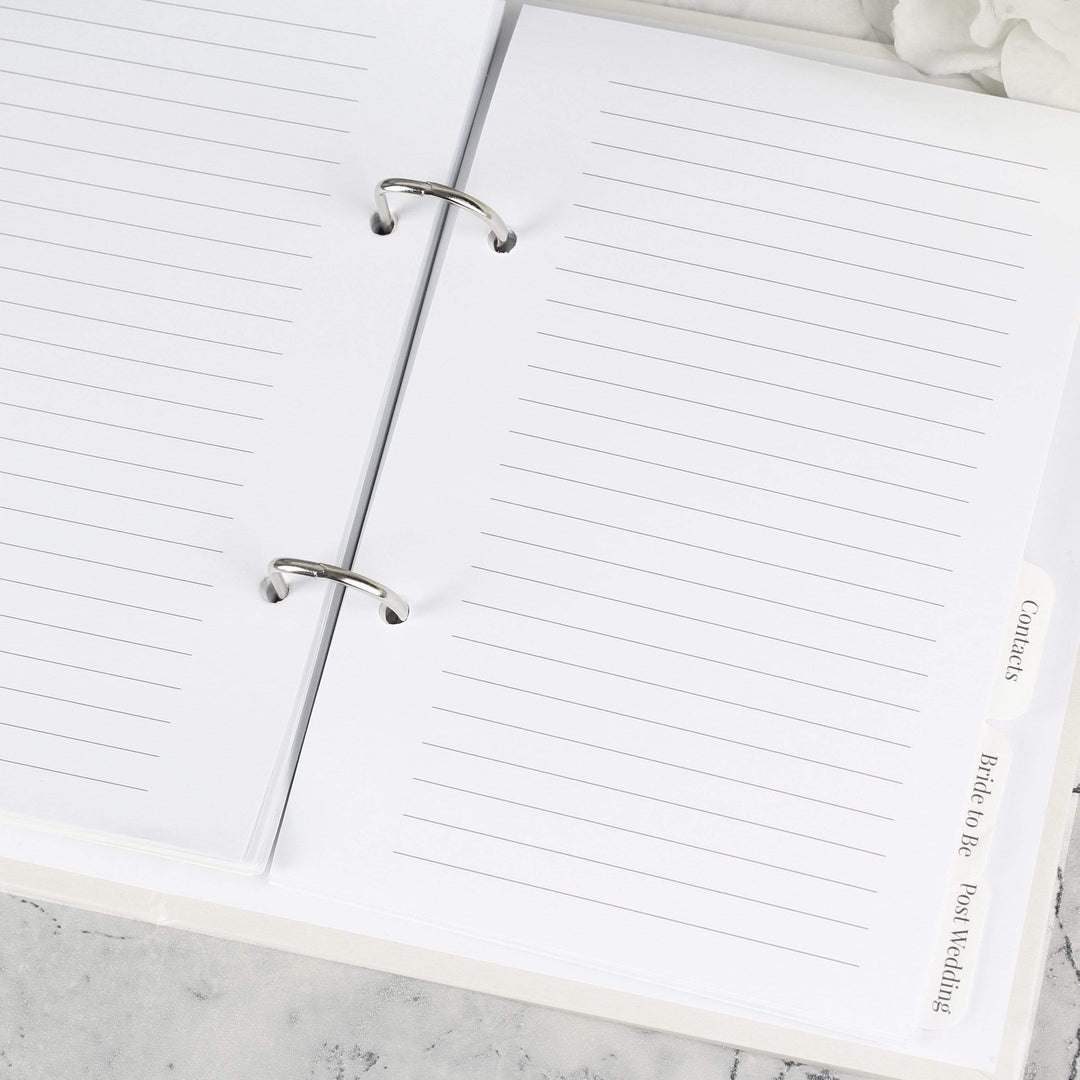 Personalised Memento Stationery &amp; Pens Personalised Our Greatest Adventure Wedding Planner