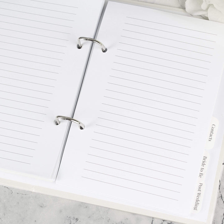 Personalised Memento Stationery &amp; Pens Personalised Our Greatest Adventure Wedding Planner