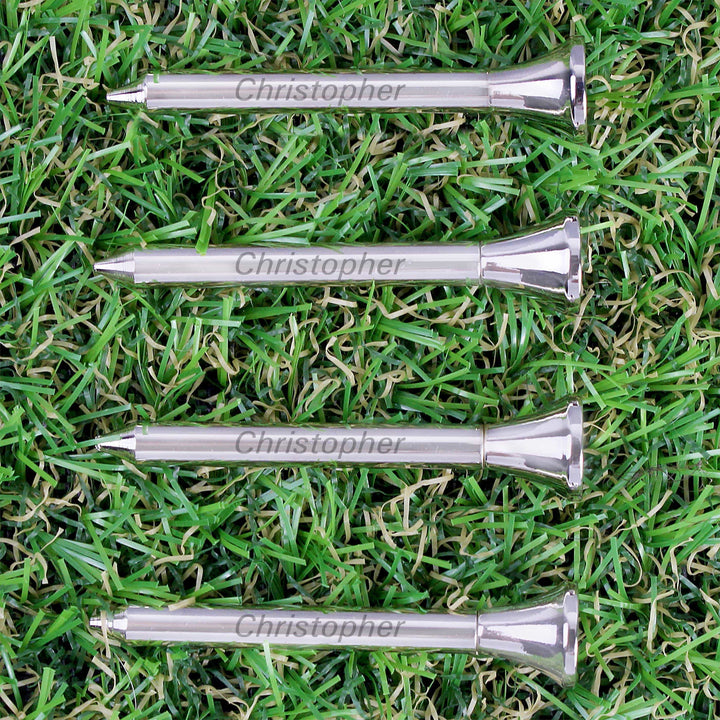 Personalised Memento Personalised Pack of 4 Golf Tees