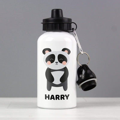 Personalised Memento Mealtime Essentials Personalised Panda Drinks Bottle