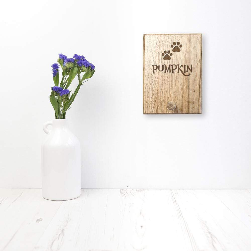 Treat Personalised Paw Print Peg Hook