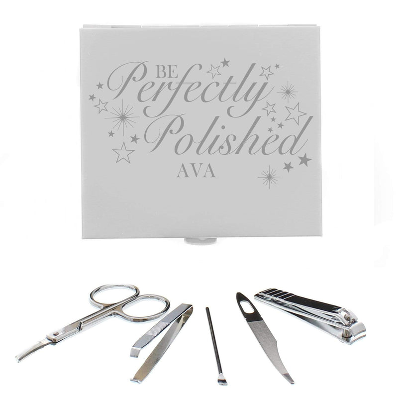 Personalised Memento Keepsakes Personalised Perfectly Polished Manicure Set