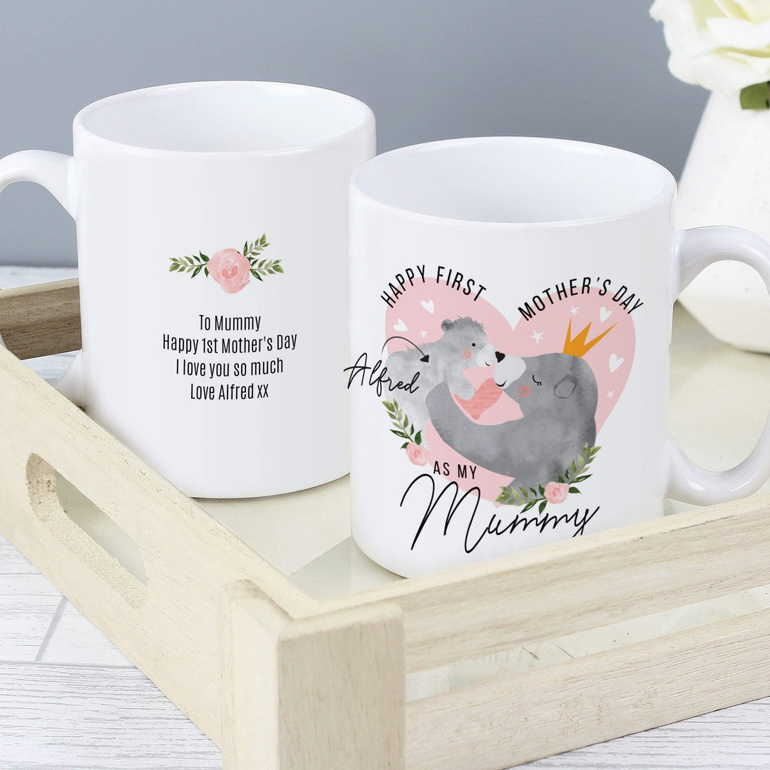 Personalised Memento Mugs Personalised 1st Mother&