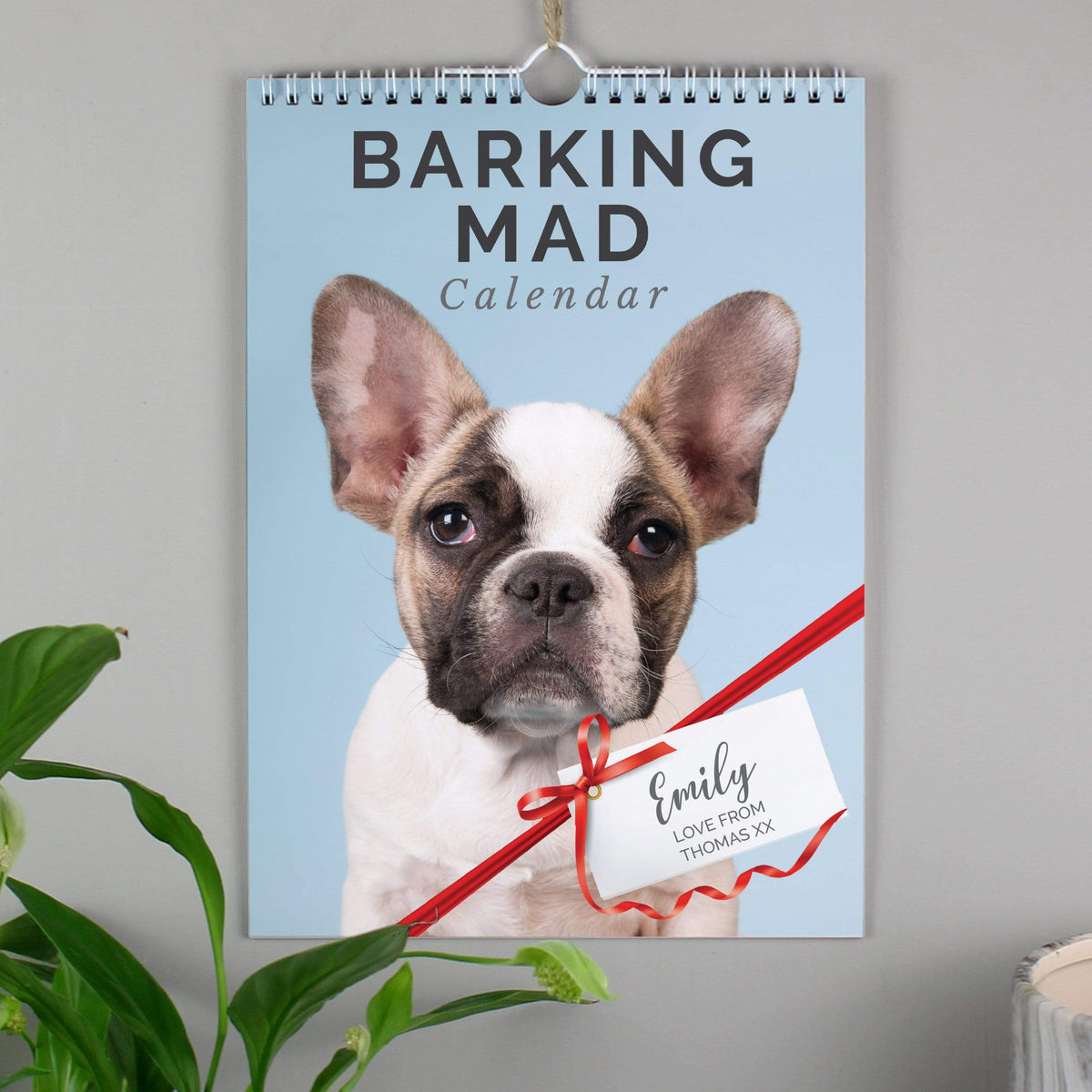 Personalised Memento Stationery & Pens Personalised A4 Barking Mad Calendar