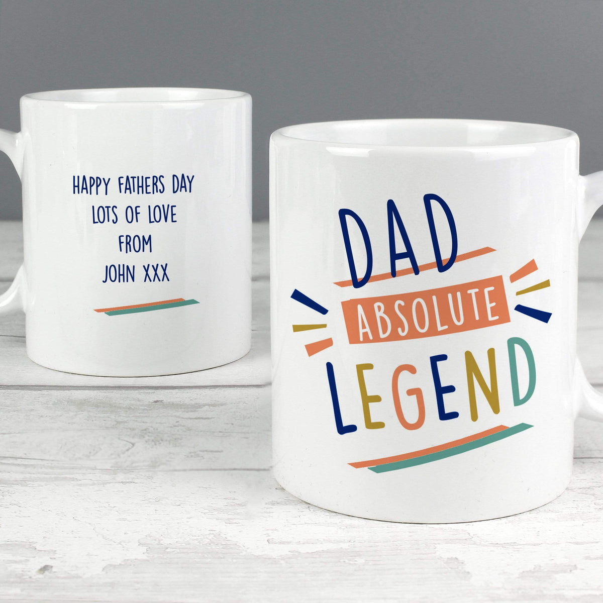 Personalised Memento Mugs Personalised Absolute Legend Mug