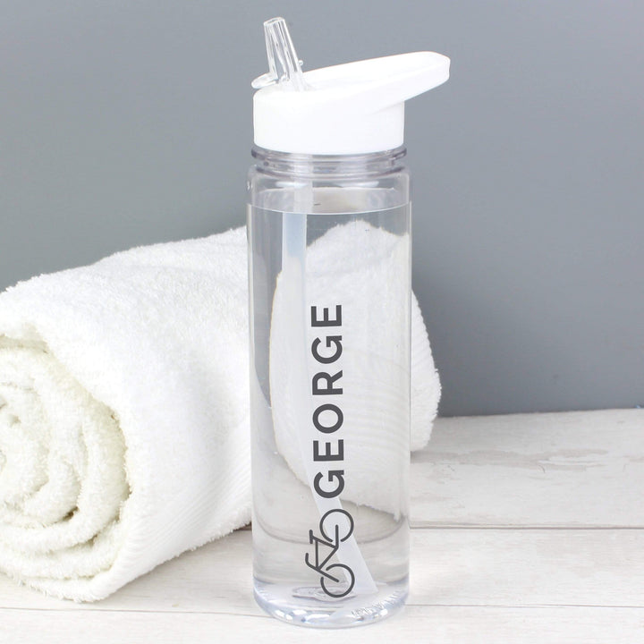 Personalised Memento Mealtime Essentials Personalised Bicycle Island Water Bottle