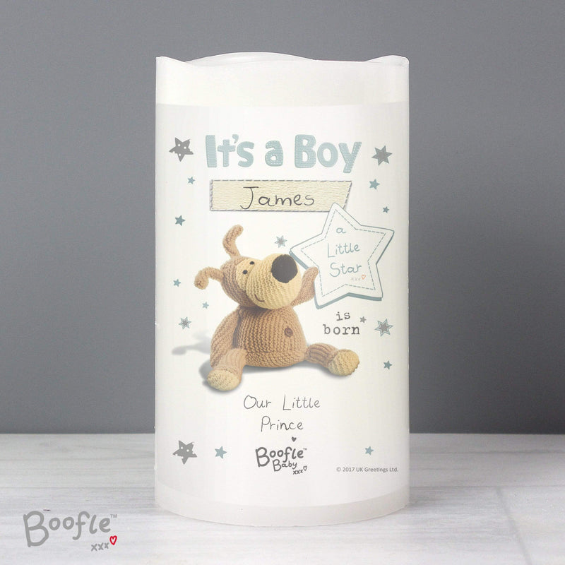 Personalised Memento LED Lights, Candles & Decorations Personalised Boofle It&