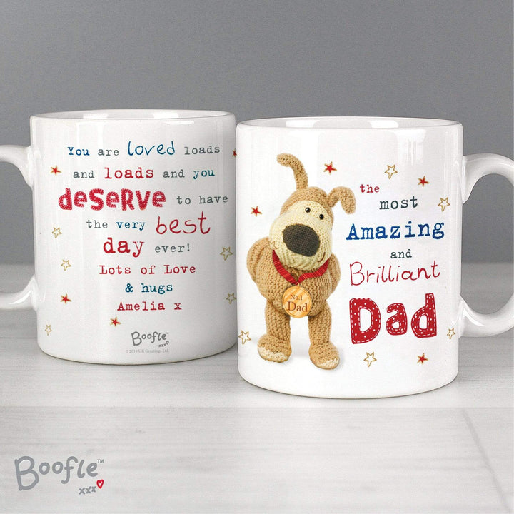 Personalised Memento Mugs Personalised Boofle Medal Mug