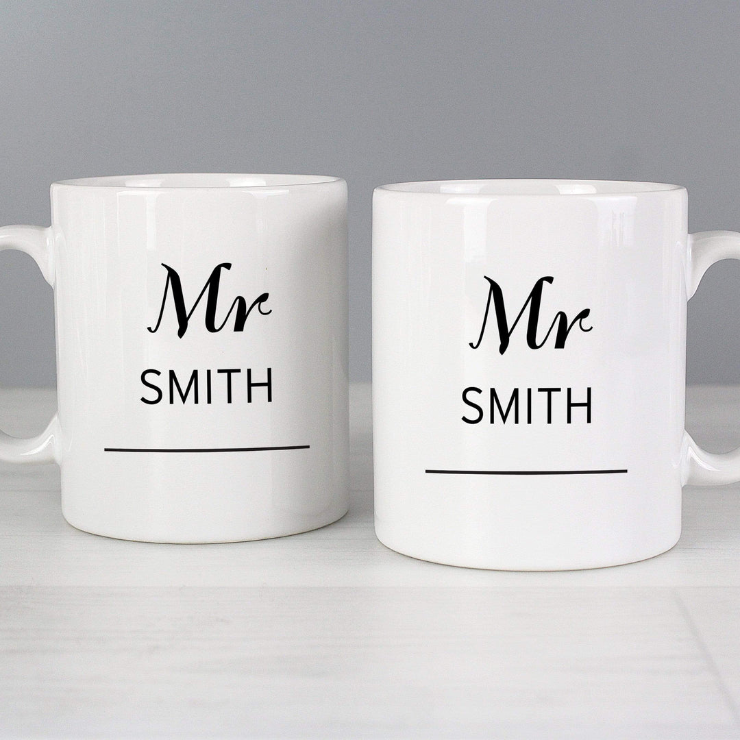 Personalised Memento Mugs Personalised Classic Mug Set